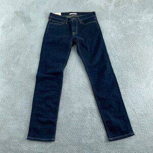Abercrombie & Fitch Womens Skinny Stretch Jeans 28W 30L Dark Wash Cotton 3817